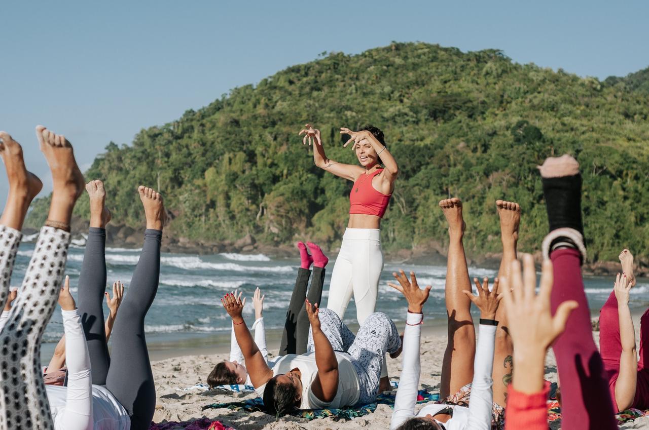Momento de yoga - Transformação pessoal